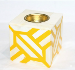 Brûleur d'encens Bakhoor élégant fait main, éco-responsable, avec incrustation de os arabes, finition premium, tendance du moment pour le Ramadan - Product Image 5