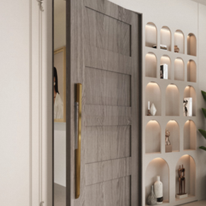 Tirador de aluminio moderno para muebles, armarios, cajones y cómodas, duradero, de fácil instalación, herrajes de montaje - Product Image 1