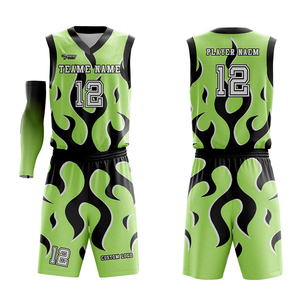 Uniforme de basket-ball personnalisé, impression du nom de l'équipe, design tendance, uniforme de basket-ball personnalisé en gros - Product Image 6
