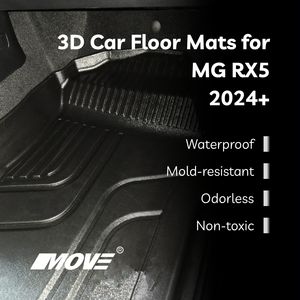 แผ่นรองในรถยนต์ทำจาก TPE สำหรับ MG RX5 2023 + แผ่นปูพื้นรถยนต์พรีเมี่ยมคุณภาพสูงกันลื่นไม่มีกลิ่นสำหรับทุกสภาพอากาศ - Product Image 5