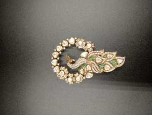 Broche de Lujo con Diseño de Pavo Real, Plata de Ley 925, Unisex, Regalo para Fiesta de Compromiso, Joyería Hecha a Mano para Boda - Product Image 5