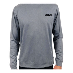 Sweat-shirt à col rond pour homme personnalisé OEM avec tissu en molleton doux et coupe ajustée moderne - Product Image 3