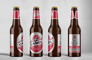 Cerveza Camel al por Mayor en Botella de Vidrio, Cerveza Lager Premium de 330 ml, Color Claro, 4.5% A&B, Proveedor de Exportación a Granel de Vietnam - Product Image 2