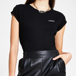 Camiseta Corta para Mujer, Estilo Casual Moderno, Camiseta Corta a la Moda para Mujer / Camiseta Corta de Estilo Urbano Moderno para Mujer, Ajuste Elegante 2026 - Product Image 5