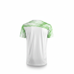 Camiseta personalizable para hombre de peso medio para pickleball, anti-pilling, sólida, que absorbe la humedad, mezcla de poliéster y algodón, transpirable, para todas las estaciones. - Product Image 2