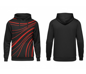 Sudadera con Capucha Sublimada Personalizada para Gimnasio y Fitness – Sudadera con Capucha Personalizada para Equipos, Hombres, Mujeres, Jóvenes, Chaqueta con Capucha para Entrenamiento, Ropa Deportiva - Product Image 1