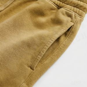 Pantalones Cortos de Algodón Largos para Hombre, Estilo Urbano, Personalizados, Casuales, con Lavado Ácido, de Tela Gruesa, con Cordón Ajustable y Efecto Desgastado, ¡Gran Oferta! - Product Image 5