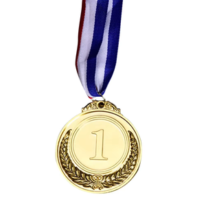Médailles personnalisées en or, argent et bronze pour les gagnants, en petites séries, pour les compétitions, les fêtes, les jeux sportifs - Product Image 1