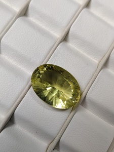 Natural Lemon Quartz High Brilliance Neon Yellow <b>Statement</b> Cut Loose Gemstone For Ring Jewelry Making - Product Image 4