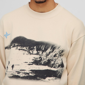 Vêtements avec motifs détaillés, tissu doux, coupe confortable, sweat-shirt imprimé graphique pour homme de qualité supérieure, coton molletonné de haute qualité - Product Image 6