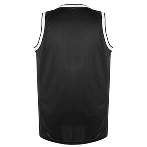 Maillots de basket-ball unisexes personnalisés de haute qualité, respirants, 100% polyester, séchage rapide, sans manches, vente en gros, dernier design - Product Image 4
