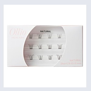 Extensions de cils pré-faites Ollio Pearl Mascara Salon, pack individuel, effet naturel - Product Image 1