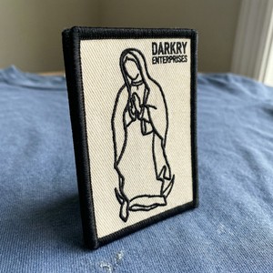 Custom Machine Embroidery <b>Patch</b> IHS Cross Grape Vine Iron <b>On</b> <b>Patches</b> for Clothing Jacket Back Applique <b>Sew</b> <b>On</b> Badge DIY Factory - Product Image 2