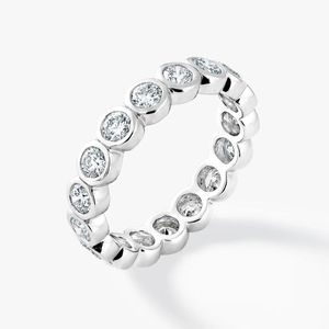 Bague en or blanc 14 carats avec diamant de laboratoire CVD certifié IGI de 1,7 ct, couleur FG, pureté VS1, bijoux de luxe pour femme, idéale pour fiançailles et mariage - Product Image 2