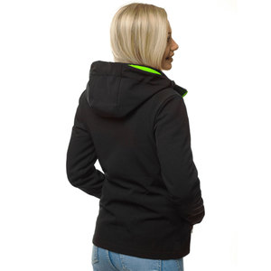 Fabricante de Ropa Personalizada, Chaqueta Softshell Impermeable para Mujer, Chaqueta Softshell Transpirable con Forro Polar y Capucha para Mujer - Product Image 3