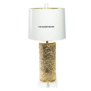 Latest Design Aluminum Metal With Marble Base Gold Plated Decorative <b>Table</b> Lamp Modern Handcrafted Indoor <b>Lighting</b> - Product Image 6