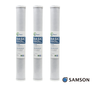 Filtre à charbon actif de 20 pouces, capacité de retention de la saleté, filtration d'eau industrielle, économique - Product Image 1