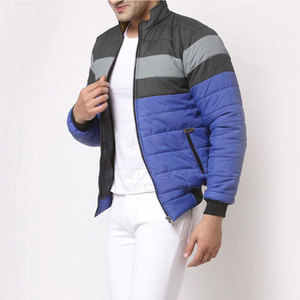 Premium High Quality <b>Men's</b> Puffer Jacket Stand Collar Front Durable 100% Polyester Fiber Filling for Outdoor Winter Activities - Product Image 6