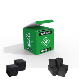 Carbón de Coco Premium de Indonesia para Shisha/Hookah, Briquetas de Ceniza Baja y Larga Duración, Tamaño Personalizable, OEM, Marca Privada - Product Image 1