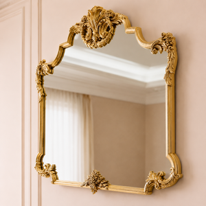 Luxury Gold Rococo <b>Wall</b> <b>Mirror</b> Ornate Baroque Frame Decorative Bathroom Bedroom Living Room Home Decor Accent <b>Mirror</b> - Product Image 2