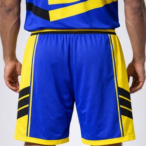 Conjunto de Uniforme de Baloncesto de Verano para Hombre, Tallas Grandes, Personalizado, Transpirable, de Poliéster de Secado Rápido, Jersey con Cuello en V, Pantalones Cortos, Ropa de Equipo de Alta Calidad - Product Image 6