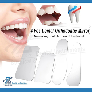 Espejo Fotográfico de Doble Cara, Espejo Dental de Vidrio, Reflector Intraoral de Ortodoncia, Reutilizable y Autoclavable - Product Image 3