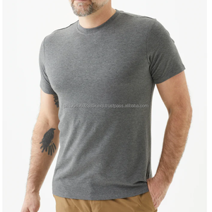 Camisetas de Hombre de Tela Suave Estampadas, Color Negro, Nuevo Diseño, Cuello Redondo, Holgadas, Transpirables, Antiencogimiento, Camisetas para Hombre Adulto - Product Image 4