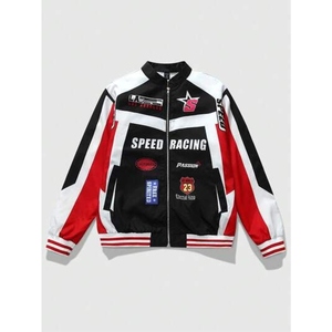 Veste en cuir véritable emblématique, style motard classique, streetwear décontracté, manteau pour homme/femme, vêtements de marque personnalisés - Product Image 5