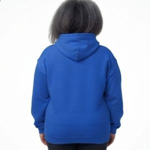 เสื้อฮู้ดผู้หญิง SGRho ปักลายตัวอักษรกรีกแบบกำหนดเอง เสื้อสเวตเชิ้ตแบบสวมหัวลำลอง แฟชั่นสำหรับชมรมนักศึกษา ผ้าฟลีซนุ่มสบาย - Product Image 2