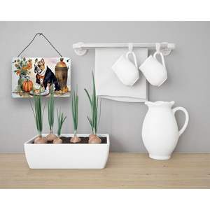 Nuevo Bulldog inglés otoño cocina pared colgante impresiones Multicolor aluminio Metal signo para decoración del hogar puerta Colgante placa para - Product Image 3