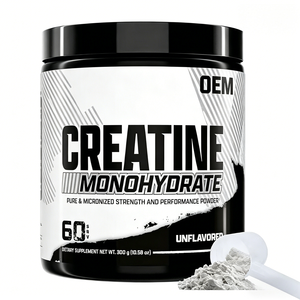 OEM ODM <b>Creatine</b> Monohydrate Powder 60 Servings 5g per Serving Unflavored Micronized - Product Image 1