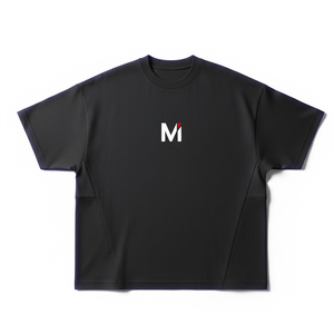 T-shirt ample et carré pour homme en coton épais de haute qualité, épaules tombantes, style streetwear, vierge, personnalisable - Product Image 1