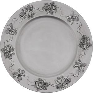 Assiettes rondes en acier inoxydable, tailles personnalisées, idéales pour les restaurants, les expositions culinaires et les présentations de table élégantes - Product Image 1