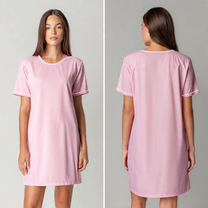 Uniforme Médico Unisex para Doctor/Enfermera, Transpirable, Tejido de Punto, 100% Algodón, Personalizable, Bata para Pacientes en Venta - Product Image 6