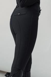 Ropa Ecuestre para mujer hecha en India, cómodos pantalones de poliéster transpirables, ajustados para montar a caballo - Product Image 2