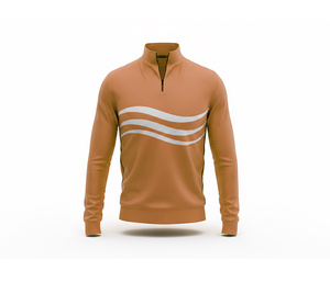 Breathable Polyester Sublimation Water Zip Jacket for Athletes for <b>Men</b> Women Youth Sportswear Quick Dry Team <b>Pullover</b> - Product Image 5