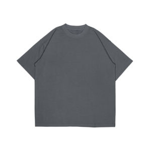 Camiseta de Moda Urbana Oversize para Hombre, Hombros Caídos, Transpirable, Ecológica, Tallas Grandes, 220 GSM, Algodón Peinado Pesado, Estilo Jersey, OEM - Product Image 6