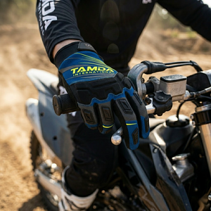 Gants de VTT personnalisés avec logo OEM, antidérapants |   Gants de motocross en tissu respirant, vente en gros, directement de l'usine - Product Image 2