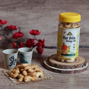 Noix de cajou grillées bio premium W180 Dong Phu Vietnam 220g en pot rond, saveur unique beurrée et salée, approvisionnement direct usine, vente en gros - Product Image 6