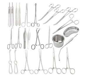 Juego de Instrumentos Quirúrgicos Manuales de Alta Calidad, Más Vendidos, en Caja de Aluminio, Reutilizables, de Acero Inoxidable, para Uso Hospitalario - Product Image 5