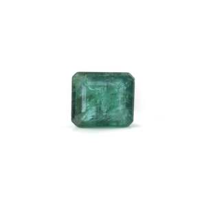 Natural Zambian Emerald 5 Carat Loose Gemstone Emerald Cut for Fine Jewelry - Product Image 1