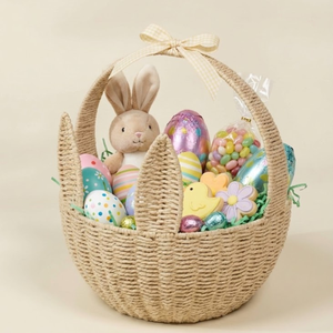 Handwoven Paper Rope Bunny <b>Baskets</b> for <b>Gifts</b> Decorative Storage <b>Basket</b> for <b>Easter</b> Wholesale Price from Vietnam - Product Image 6