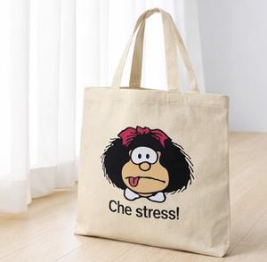 Bolsas de Tela 100% Algodón al por Mayor con Asa Corta, Impresión Personalizada para Uso Diario, Precios de Fábrica en Bolsas de Compras de Algodón - Product Image 4
