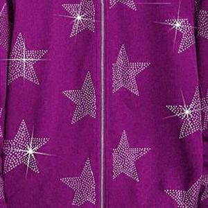 Most Demanded Design Men's Rhinestone Hoodies 100% Cotton Fleece Fabric Anti-Wrinkle Cheap Rate Best Designs Latest High Quality - Product Image 2