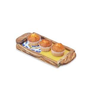 Plateau de service en bois de qualité supérieure pour cuisines élégantes, idéal pour servir des aliments et des boissons, fabriqué à la main en bois de qualité supérieure pour des plateaux décoratifs élégants - Product Image 6