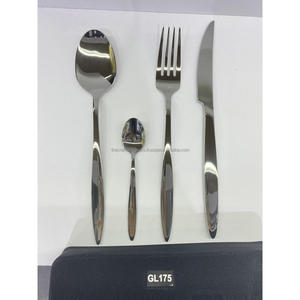 ชุดช้อนส้อมขัดเงาสำหรับร้านอาหาร 4 ชิ้น - Product Image 1