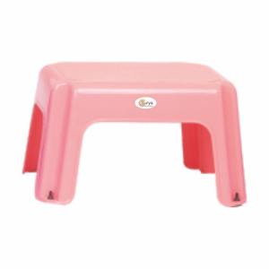 Mini tabouret carré en plastique moulé par injection - Léger et robuste pour une utilisation en cuisine - Product Image 4