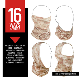 Desert-Digital Camo Neck Gaiter <b>Balaclava</b> Breathable Seamless Face Mask Headwear Neck Gaiter for Men Women Outdoor - Product Image 2