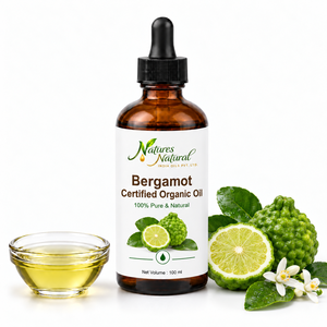 Compre al por Mayor Aceite Esencial de Bergamota Orgánico Certificado, Aceite Cítrico Natural Prensado en Frío para Aromaterapia, Cosméticos y Cuidado Personal - Product Image 2