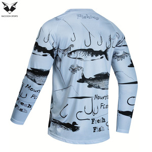 Camisa de Pesca Personalizada para Hombre con Protección UPF 50, Manga Larga, Secado Rápido, Transpirable y a la Moda - Product Image 2